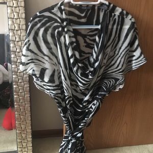 New York & Company blouse/cover up